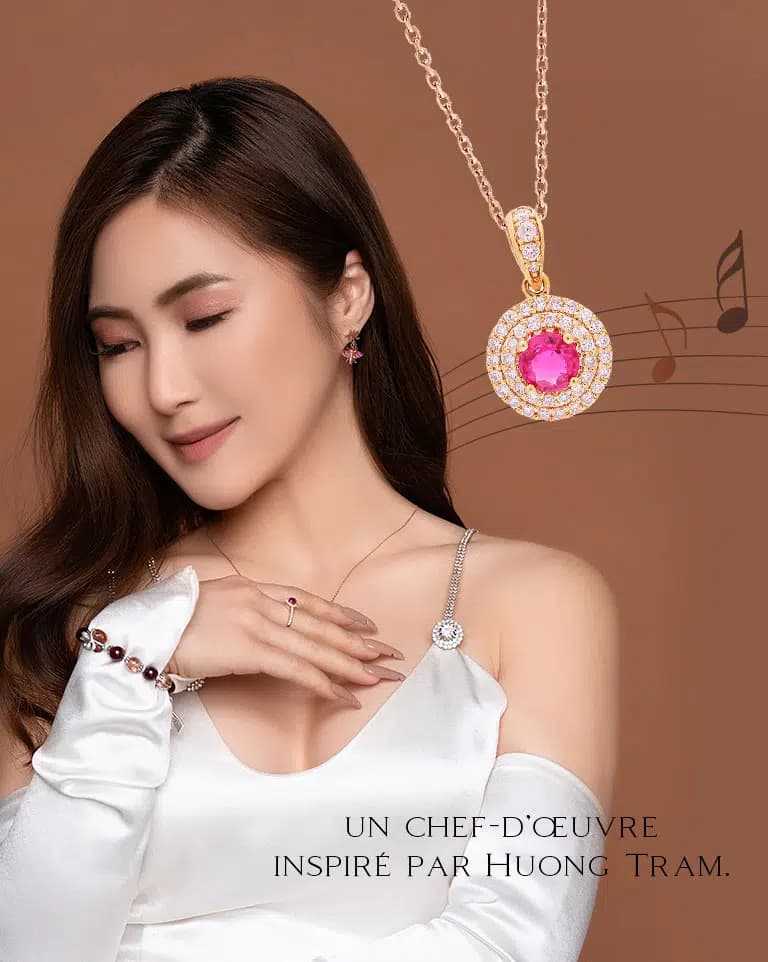 Huong Tram popstar collaboration mobile